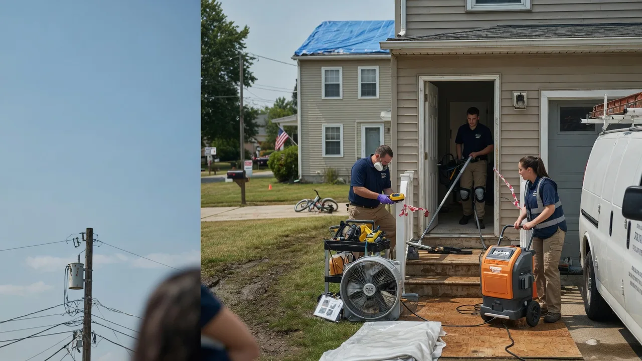 Water Damage Repair in Hebron, ND near me